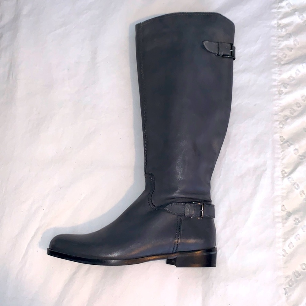 Garnet Hill Gabriella Leather Riding Boots